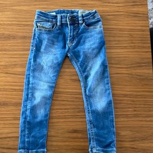 Diesel denim 3 years kids blue jeans